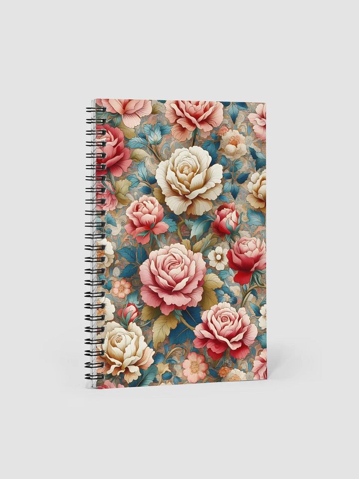 Royal Floral Spiral Notebook product image (1)