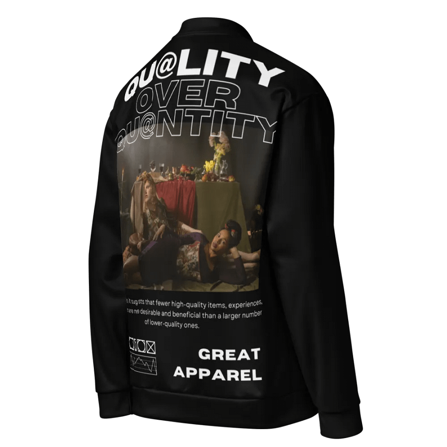 Vintage Design Track Jacket (Black) product image (3)