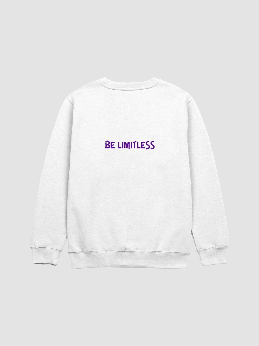 Be Limitless Purple Statement Sweatshirt product image (4)