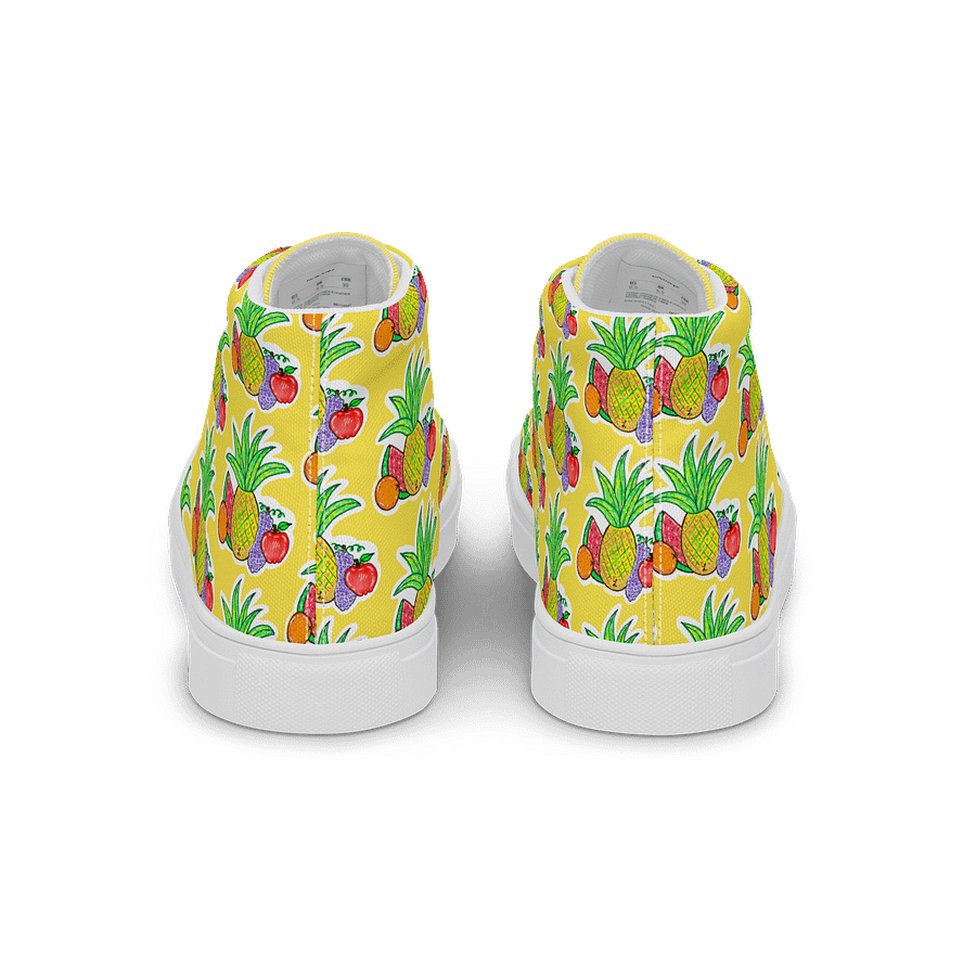 Tropical fruit punch High Top canvas shoes product image (4)