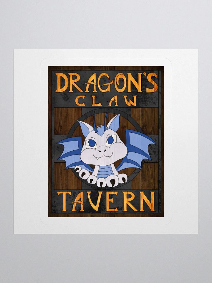 Dragon's Claw Tavern Sticker product image (3)