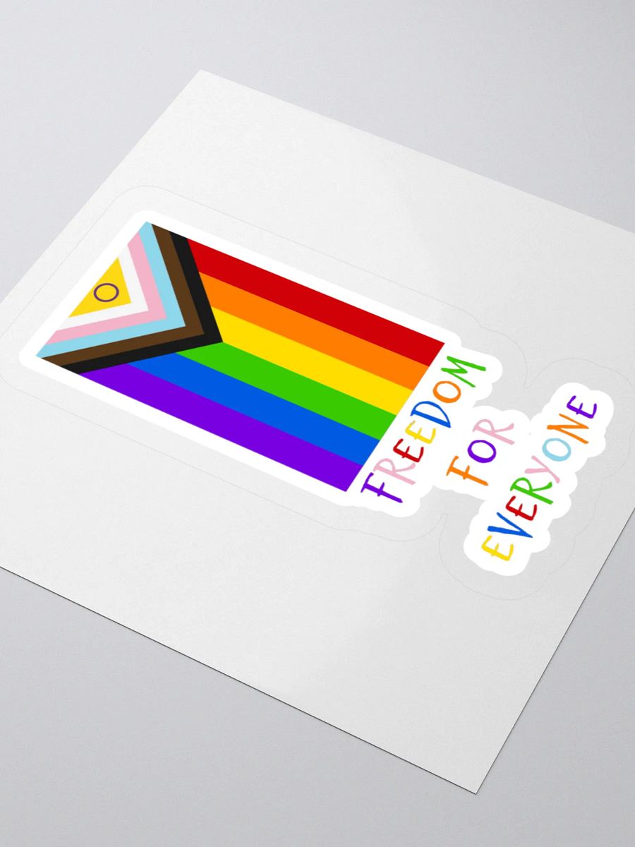 Freedom for Everyone Sticker product image (3)