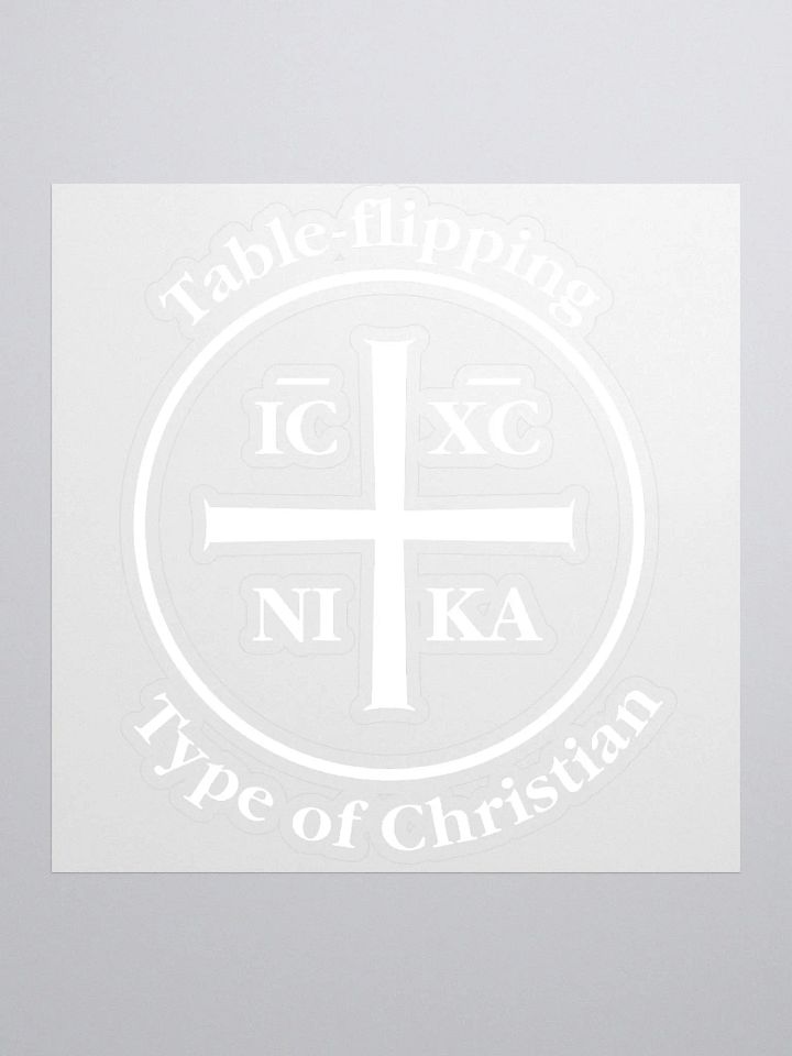 Table Flipper Sticker (White) product image (3)
