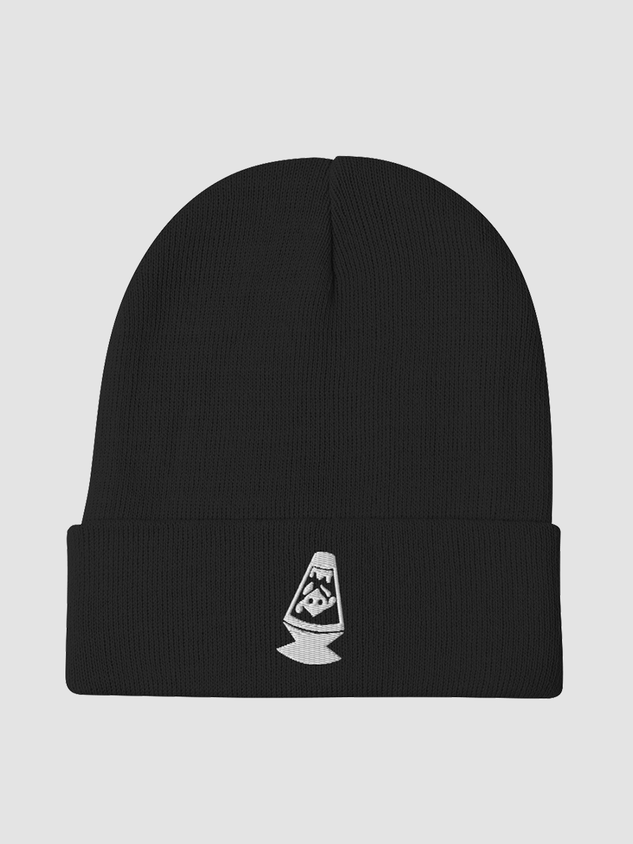 Lava Lamp Embroidered Beanie (White) product image (1)