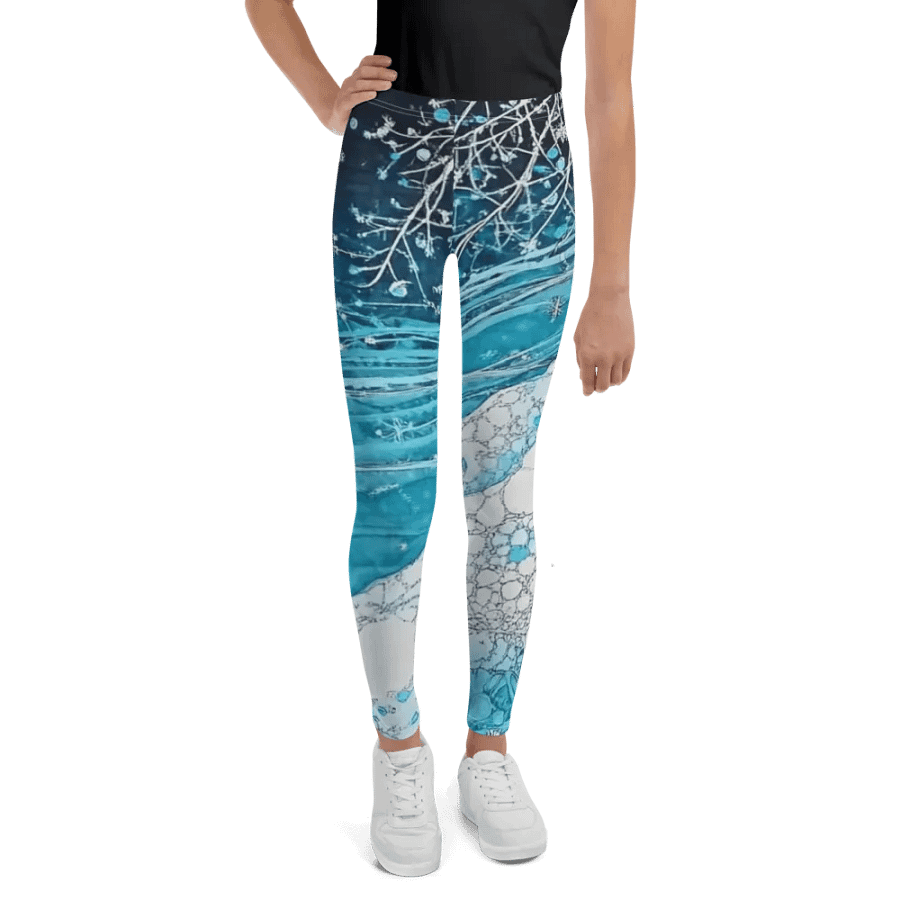 Winter Frost, Youth Leggings product image (2)