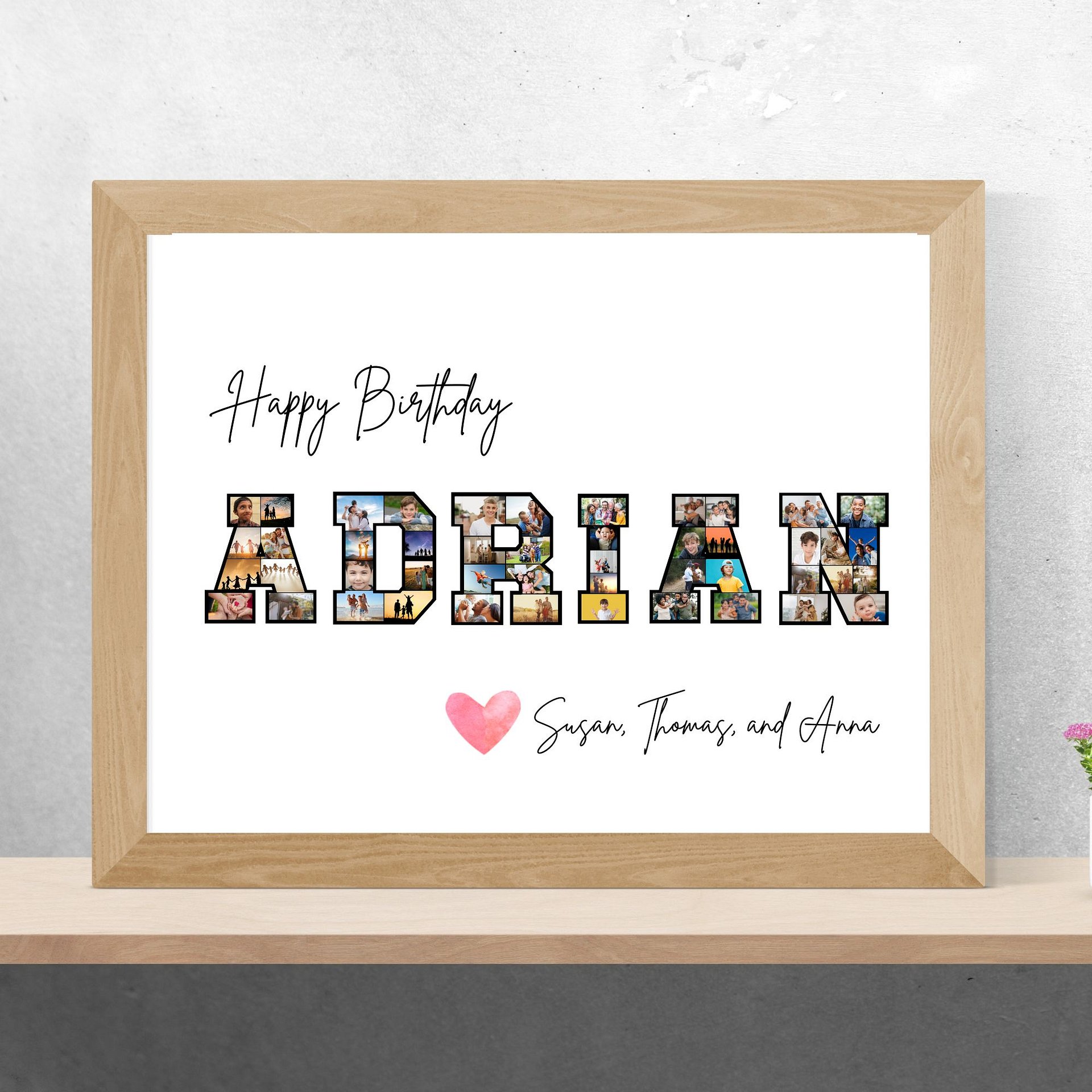 Sporty-style Alphabet (A - Z) Multiple Frames Canva Templates product image (2)