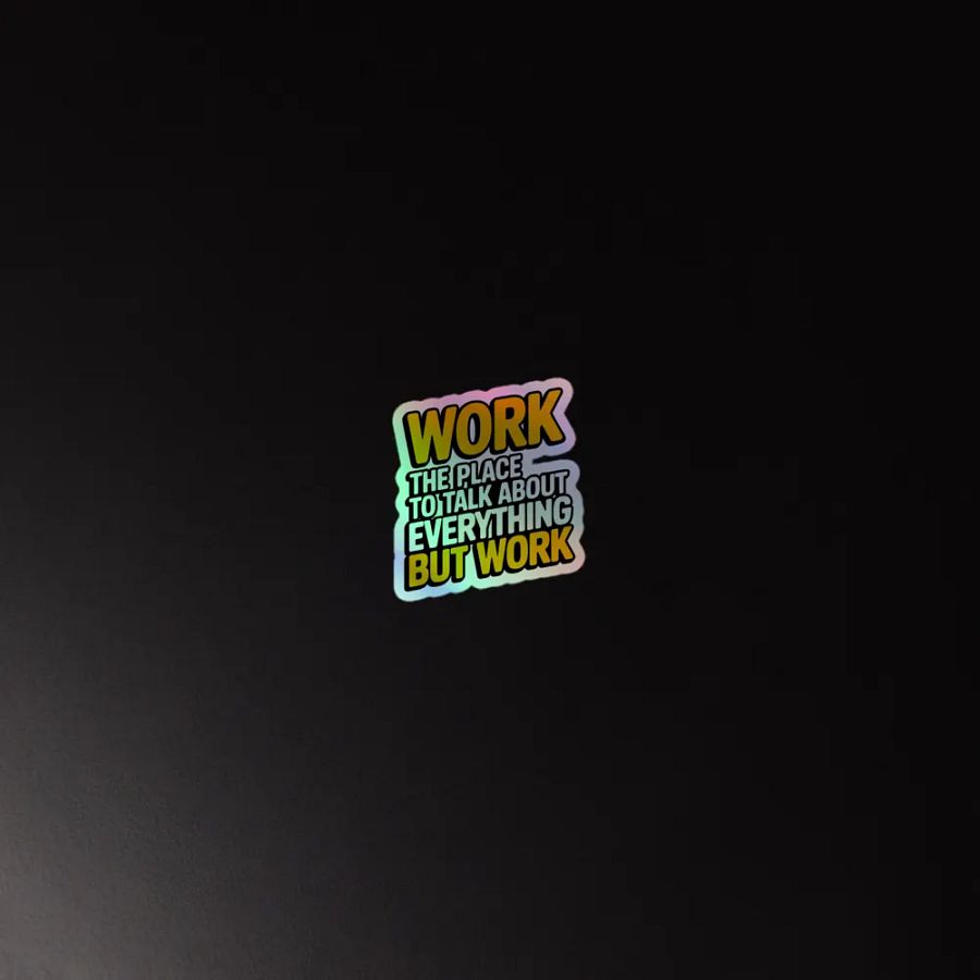 Workplace Rebellion Holographic Sticker Set product image (4)