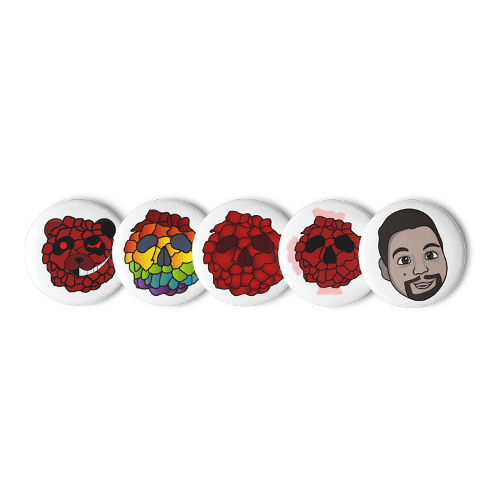 RoseyDave Badge Set product image (1)