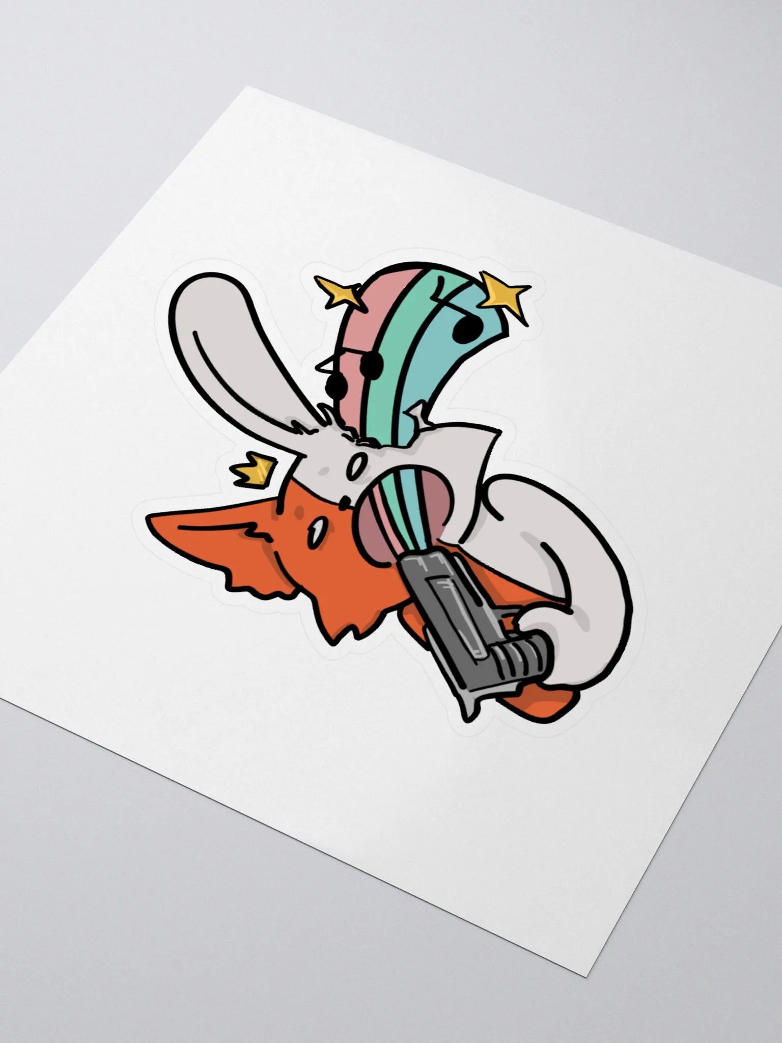 Shot my Brain Out With Music Sticker product image (3)