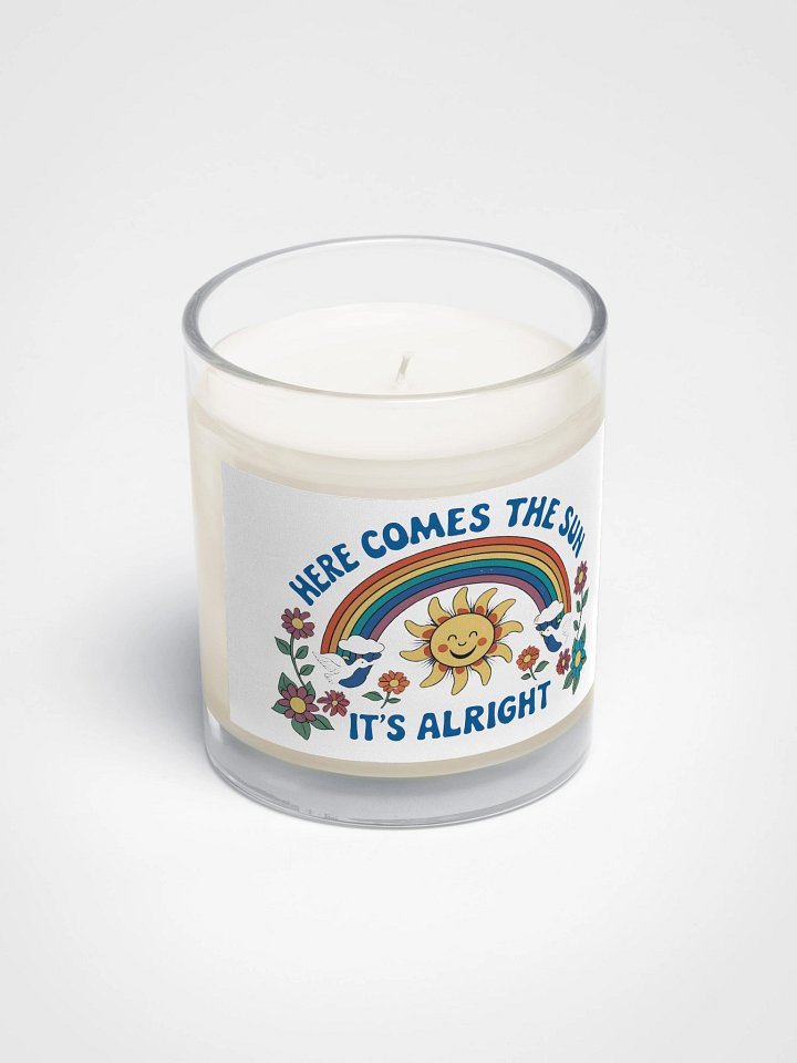 Sunshine Serenity Soy Candle product image (2)