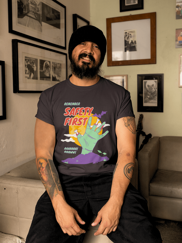 Safety First Zombie Tee product image (1)