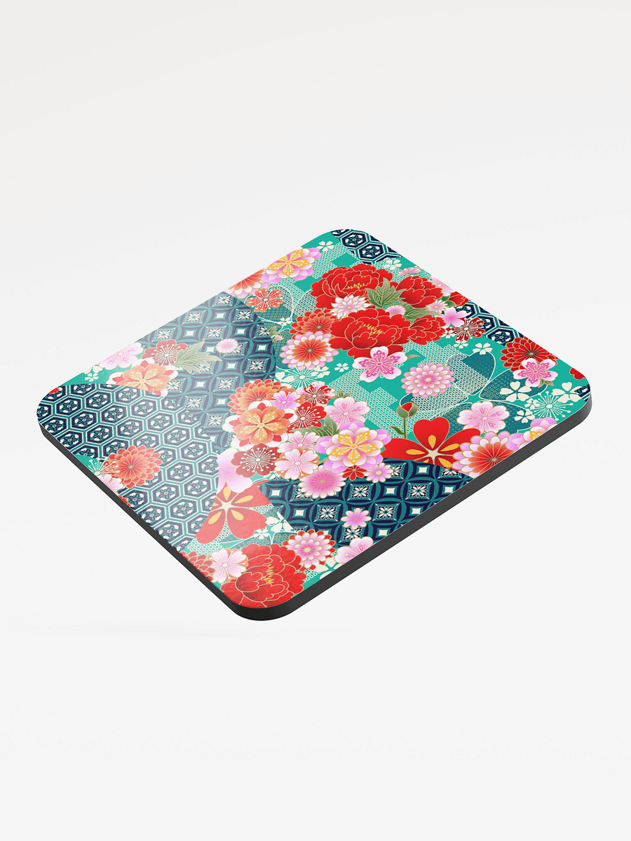Japanese Garden Floral Coaster – Gloss Finish product image (4)