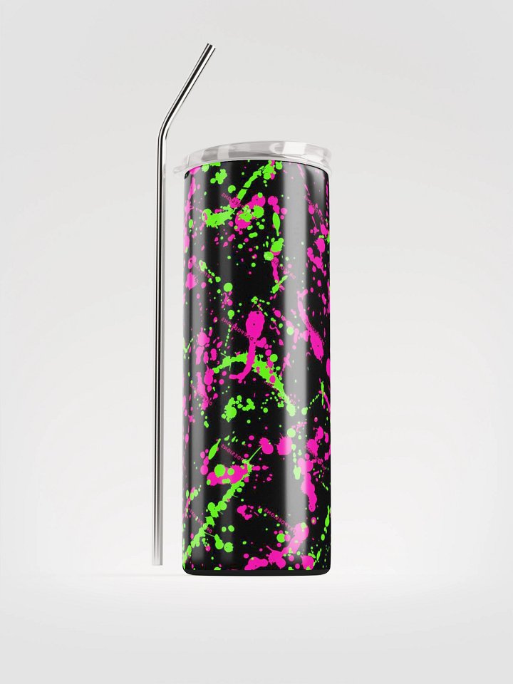 Neon Chaos Stainless Steel Tumbler product image (1)