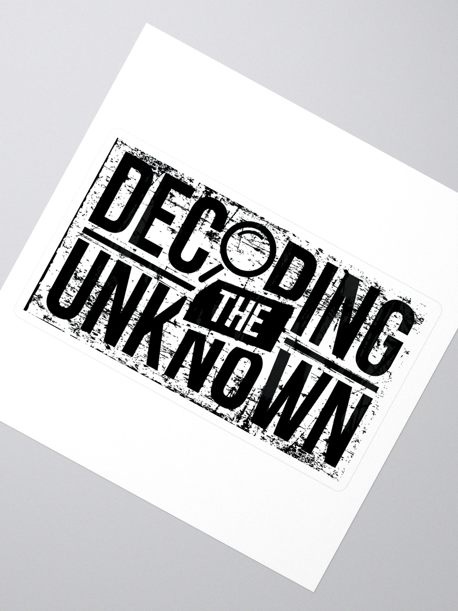 Official Issue Logo Sticker – OI.STKR-01 product image (2)