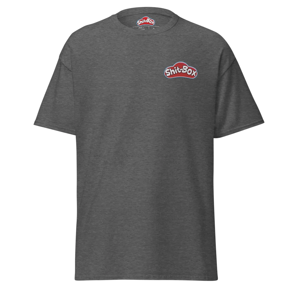 SHIT-BOX UNISEX EMBROIDERED HEAVY TEE product image (4)