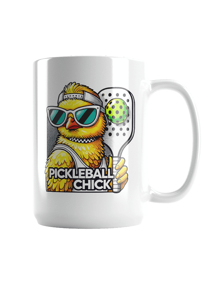 PICKLEBALL CHICK White Glossy Mug product image (2)