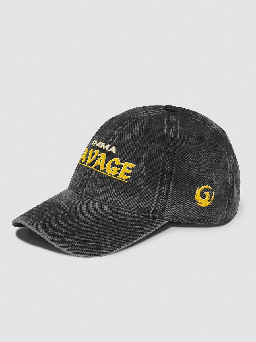 Imma Savage Demin Dad Hat product image (6)