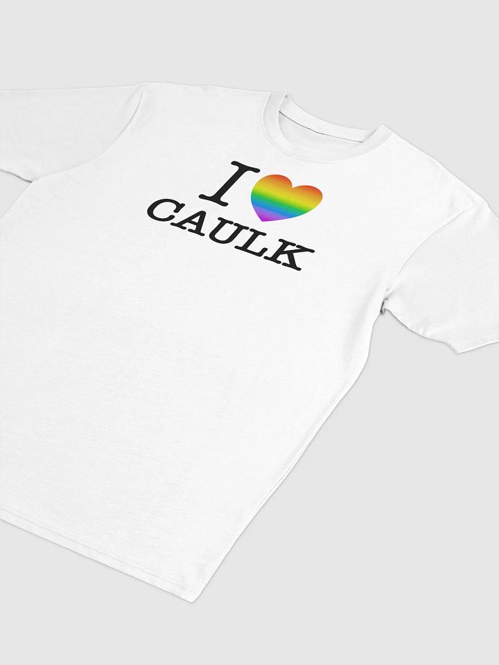 I LOVE CAULK Rainbow / Light Heavyweight Tee product image (2)