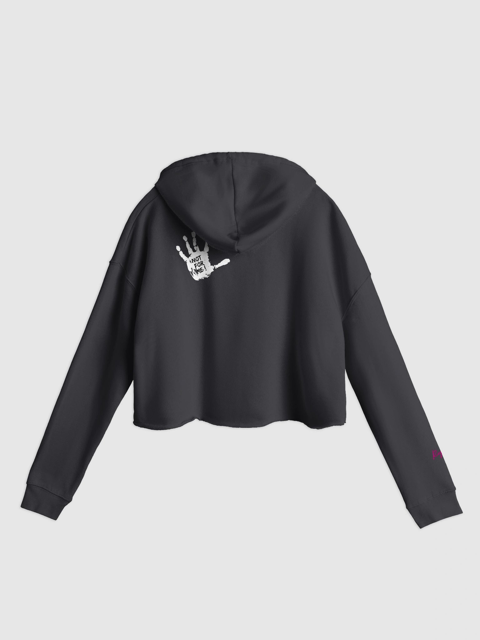 Selfie Crop Hoodie - Self-control by RyleeB product image (4)