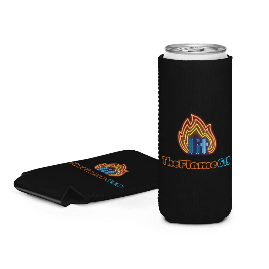 Flame Lit Skinny Koozie product image (3)