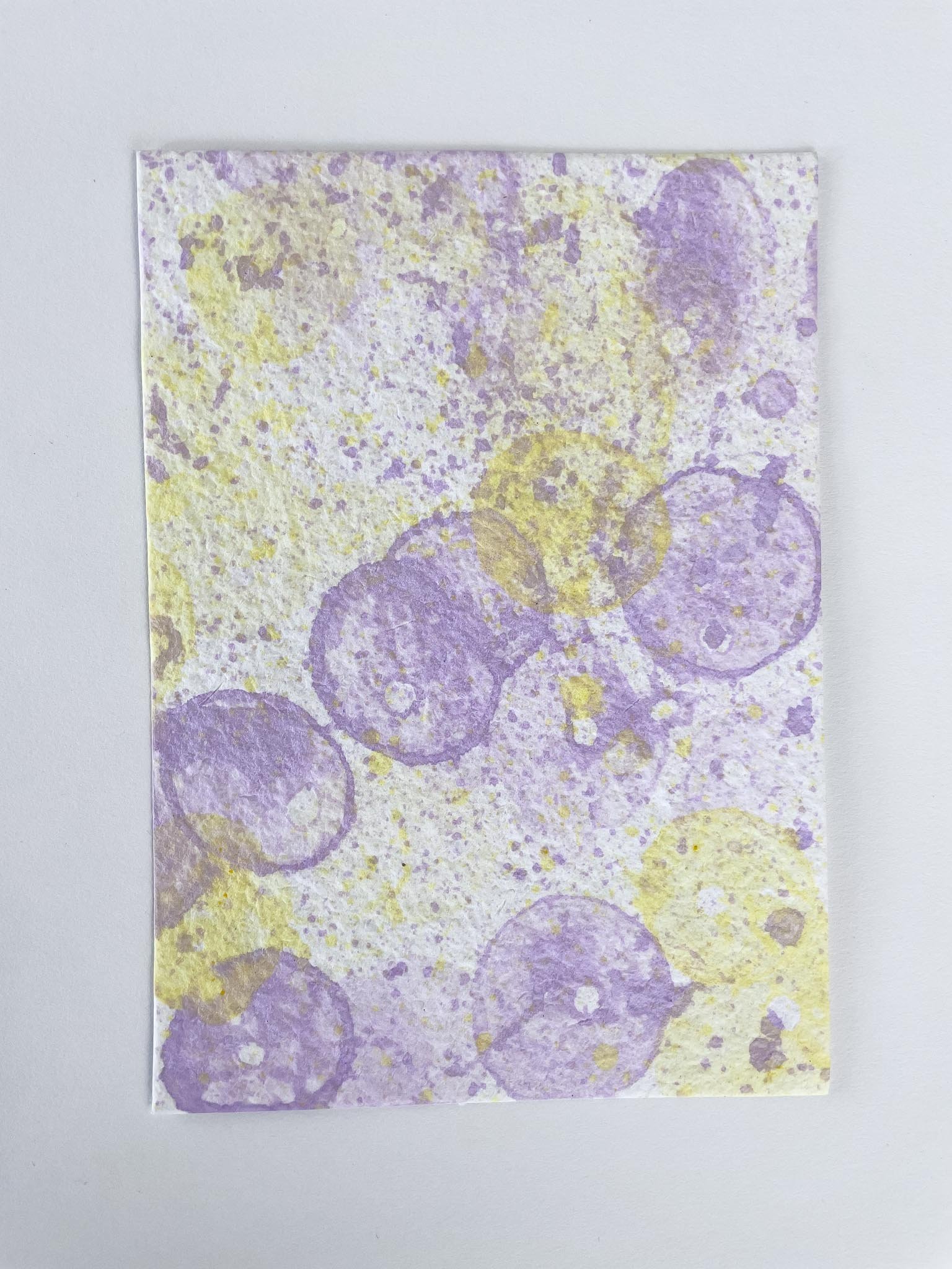 5x7 Original Yellow and Purple product image (1)