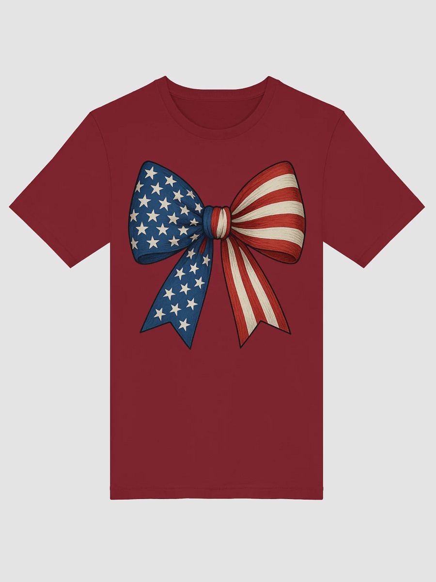 Fourth of July Decorative Bow T-Shirt product image (17)