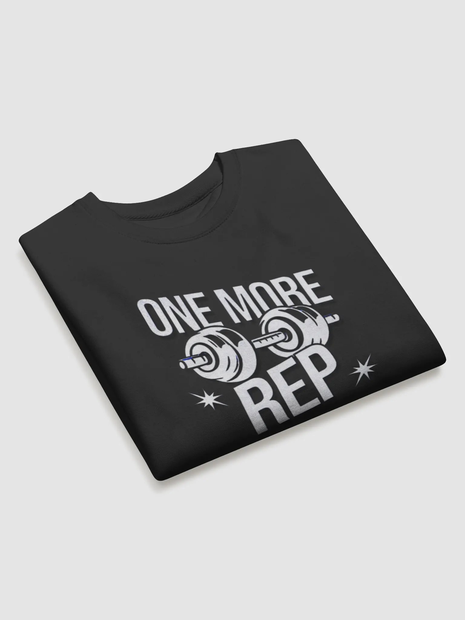 One More Rep Barbell Sweatshirt product image (3)