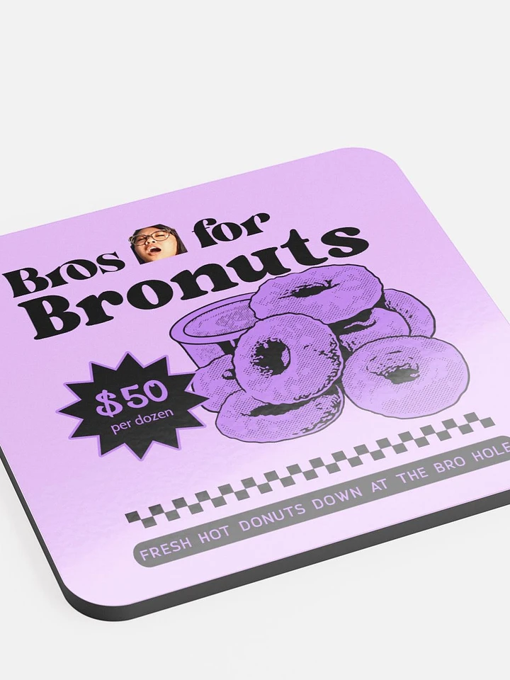 Gasm Bronuts coaster product image (1)
