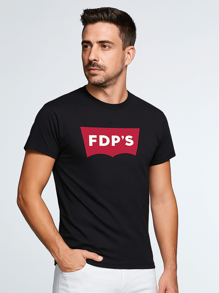 T-SHIRT "FDP'S" | TÓ JÓ product image (1)