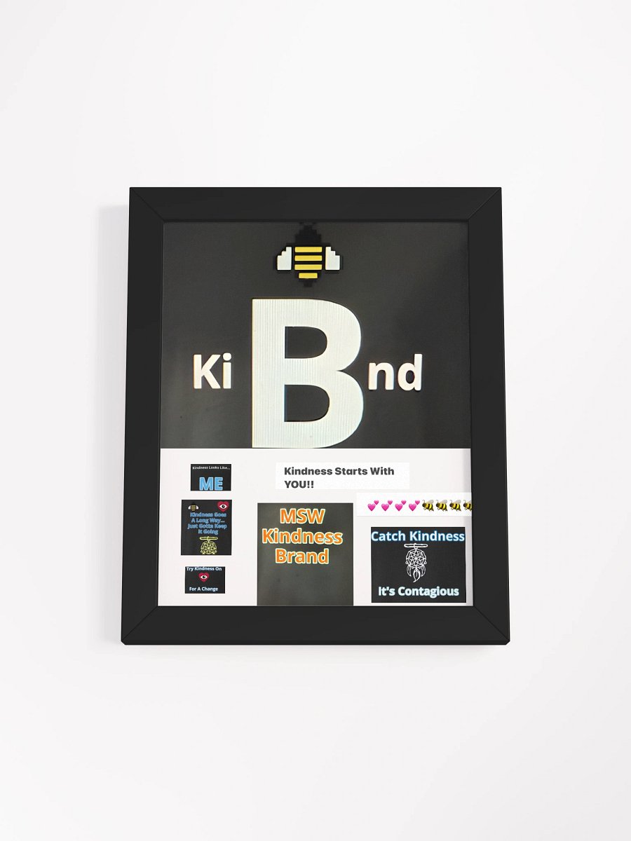 Melissa S Wayner Kindness Brand Poster product image (1)