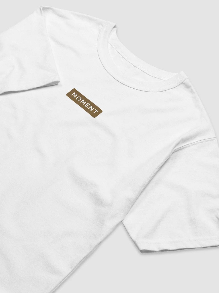 Moment Logo White Tee product image (3)