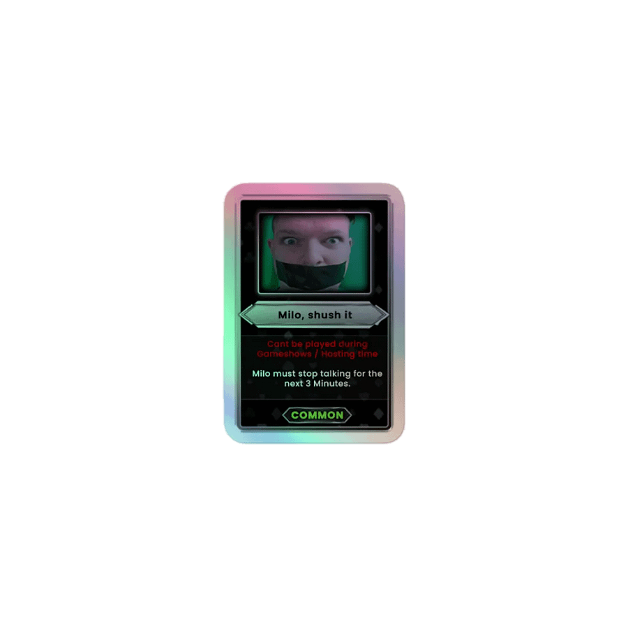 Sticky Milo Streamloot Card product image (1)