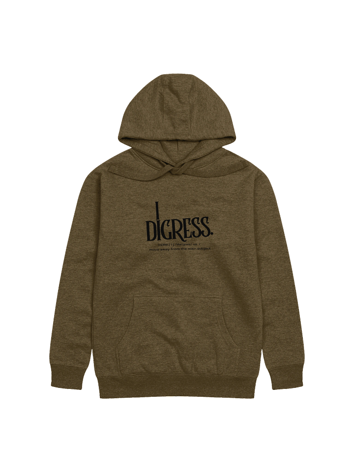 i digress Comfort Unisex Hoodie product image (4)