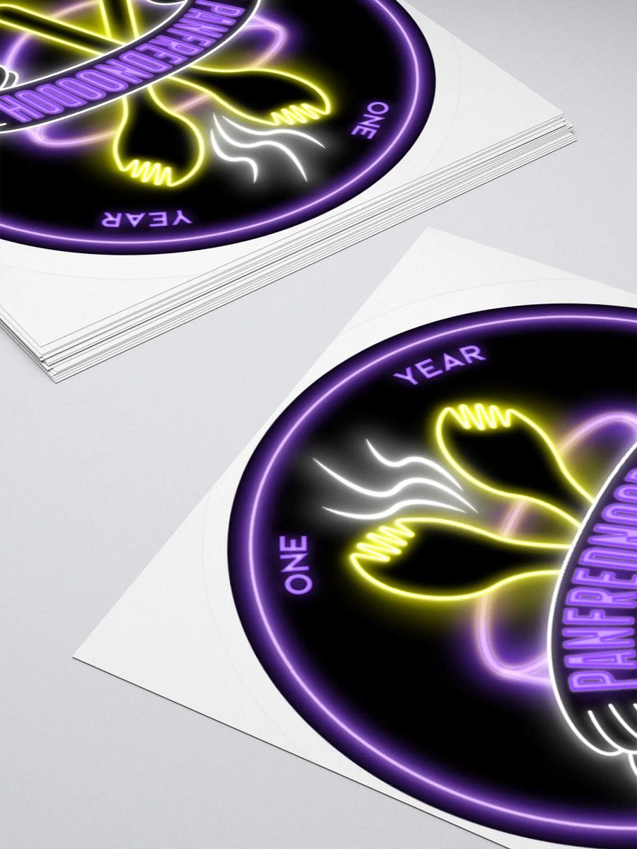 Limited Edition 1-Year Partnerversary Sticker product image (7)