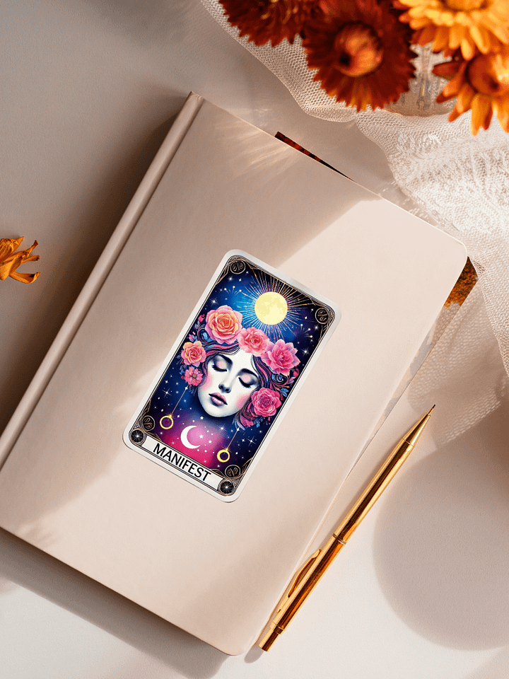 Manifest Tarot Card Sticker product image (1)
