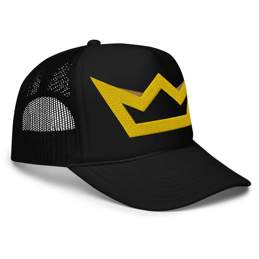 BTV 'Golden Crown' Foam Trucker Hat product image (6)