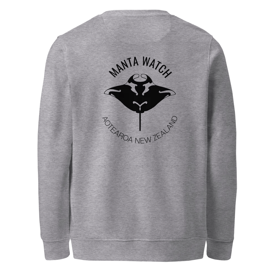 Manta Unisex Sweater (Black Logo) product image (11)