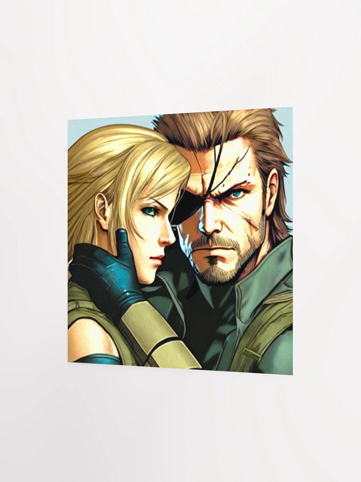 Epic Duo Illustrated Matte Poster product image (6)