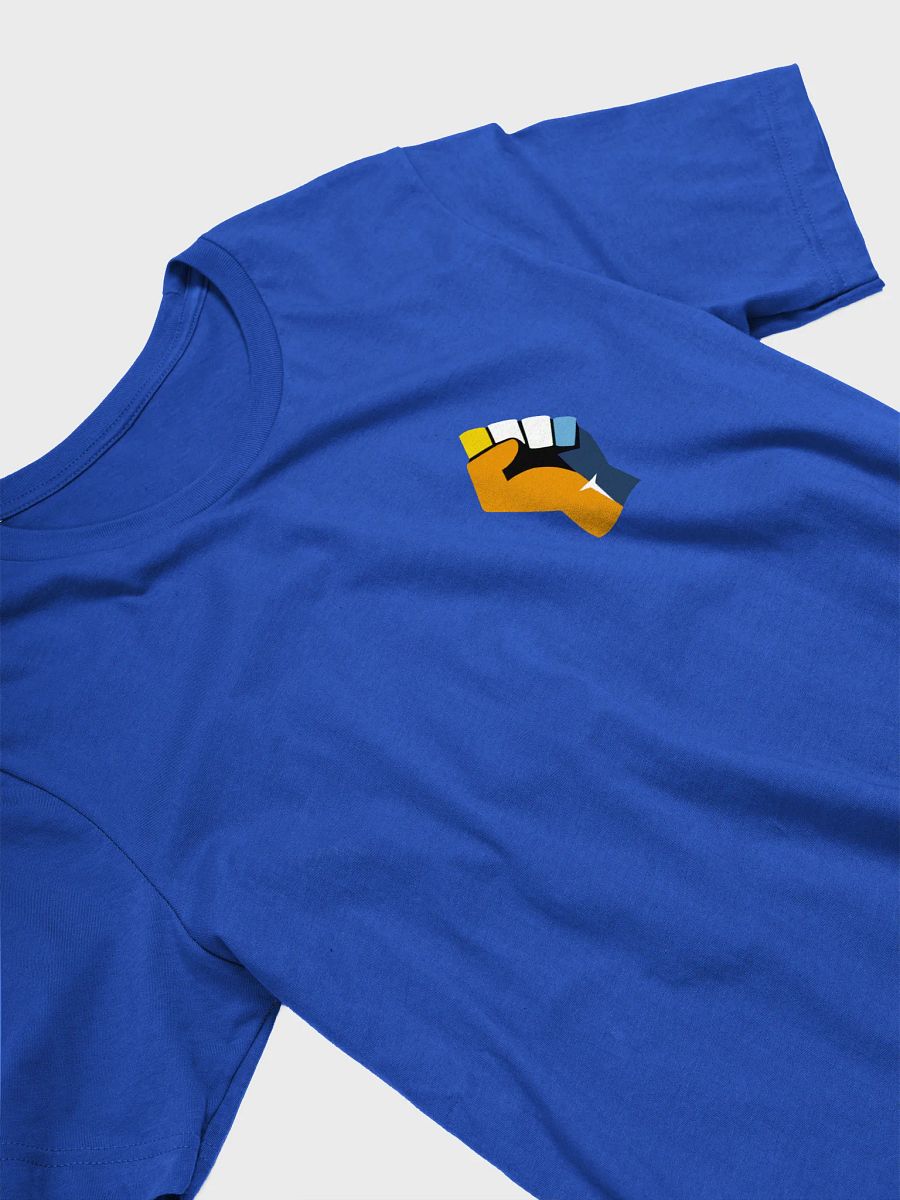raised aroace fist t-shirt product image (3)