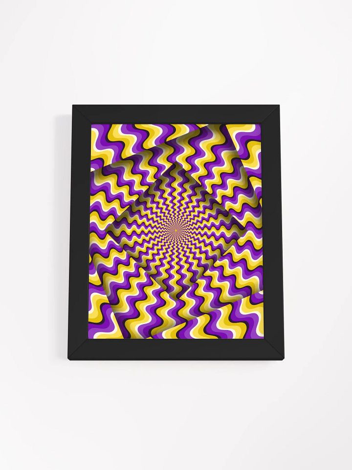 Hypnotic Spiral Matte Poster product image (6)
