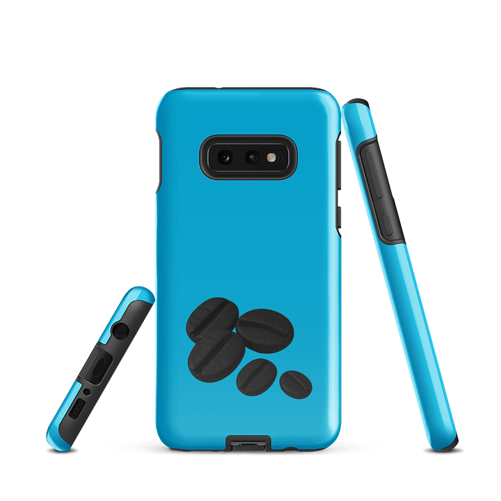 Cyan Coffee Beans Samsung® Tough Case product image (3)