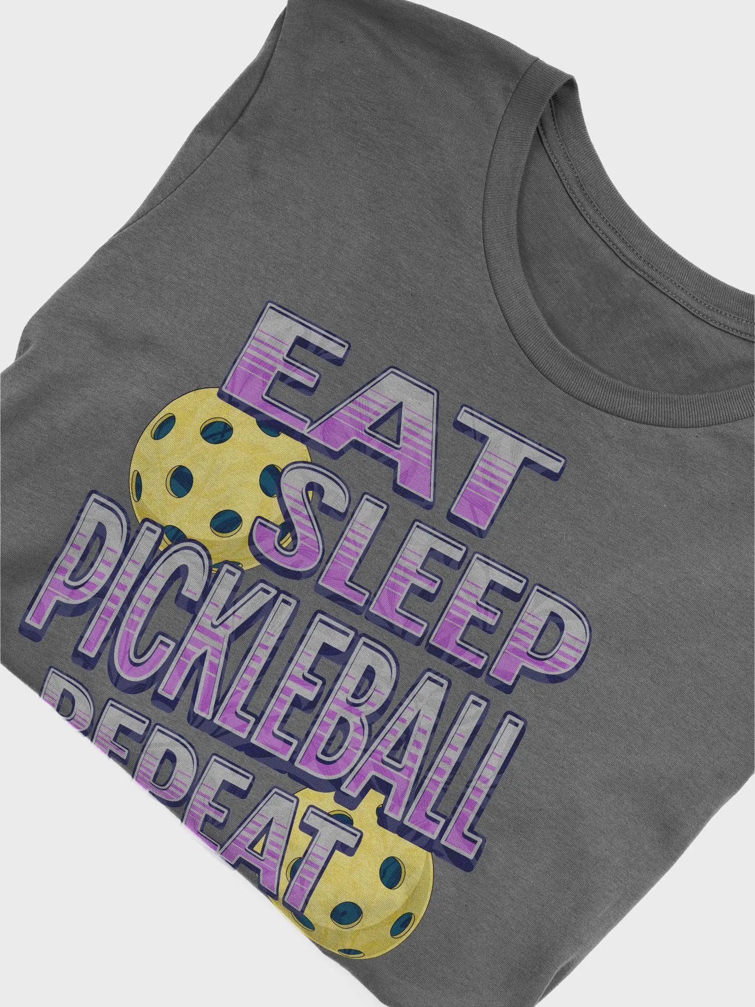 Eat Sleep Pickleball Repeat Angle Passion T-Shirt product image (3)