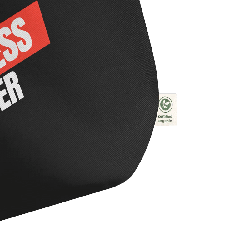 Bold Statement Organic Tote Bag product image (2)