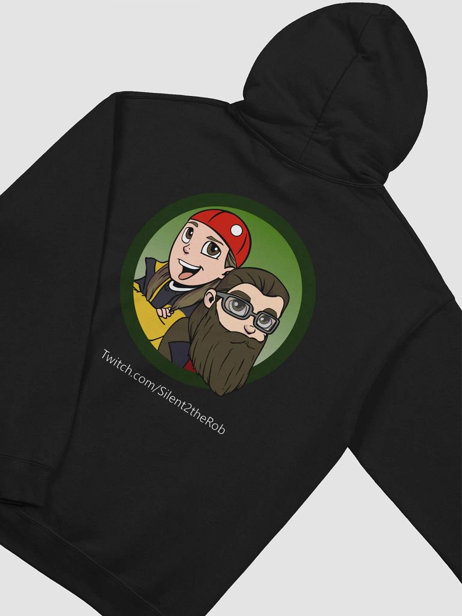 Silent Twitch Logo Hoodie Light Color product image (11)