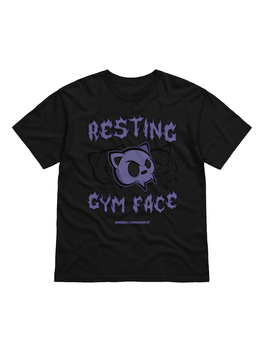 Resting Gym Face T-shirt product image (1)