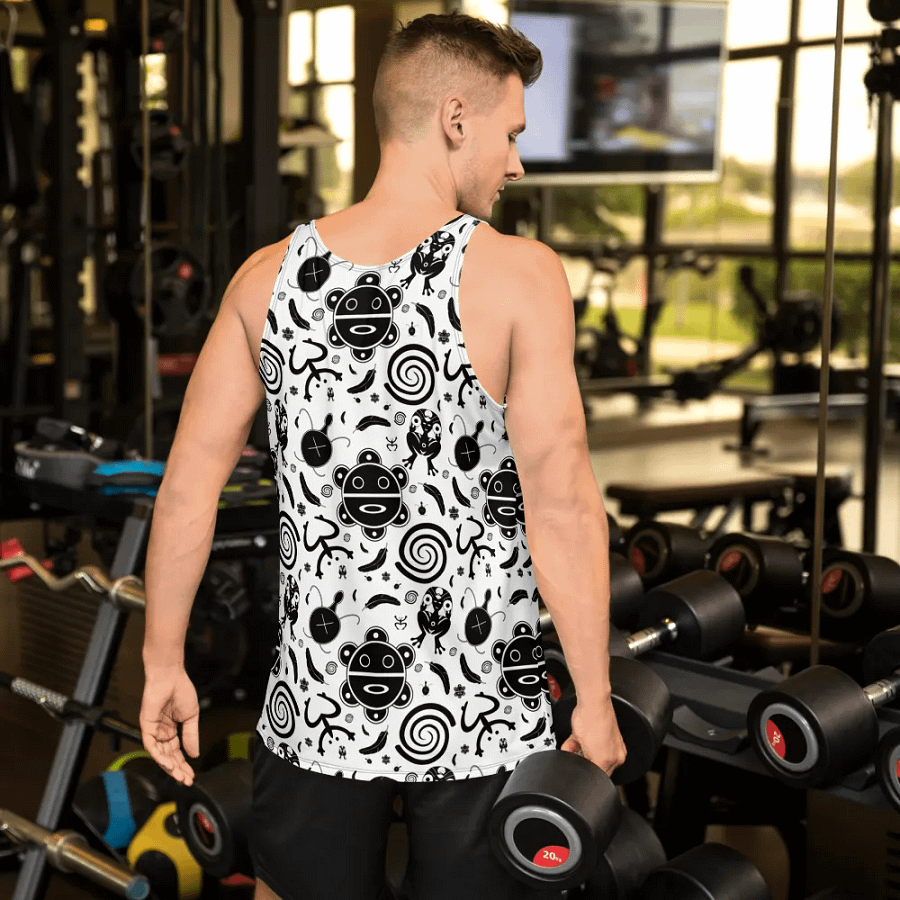 Taino Symbols All-Over Tank Top product image (2)