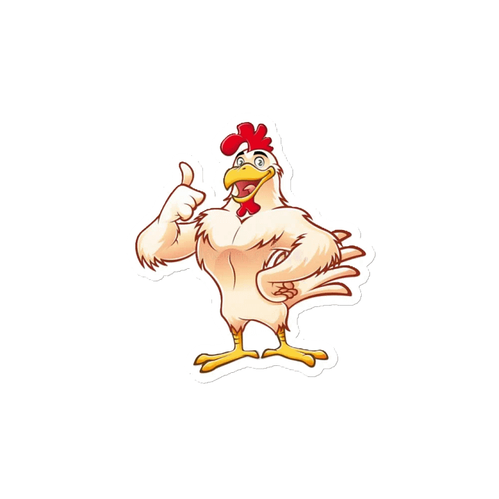 Cheery Chicken Die-Cut Magnets product image (2)