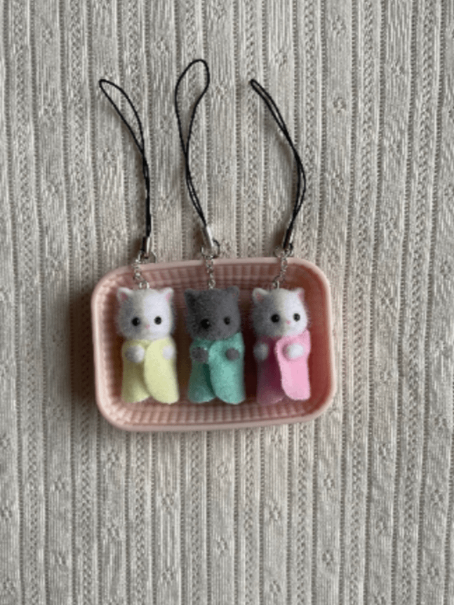 Baby Calico Critter Cats Phone Case Charm product image (1)