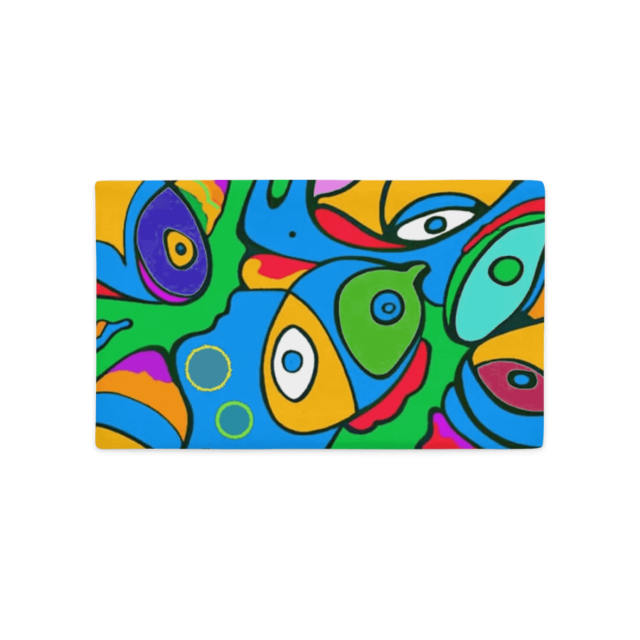Vibrant Fusion All-Over Print Pillow Case product image (8)