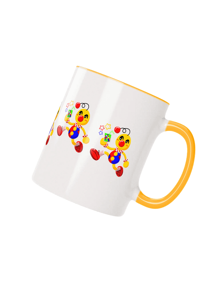 Boyoyoing Repeating Dash Hearts Ceramic Mug product image (7)